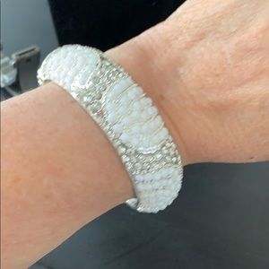 White House Black Market hinged bracelet